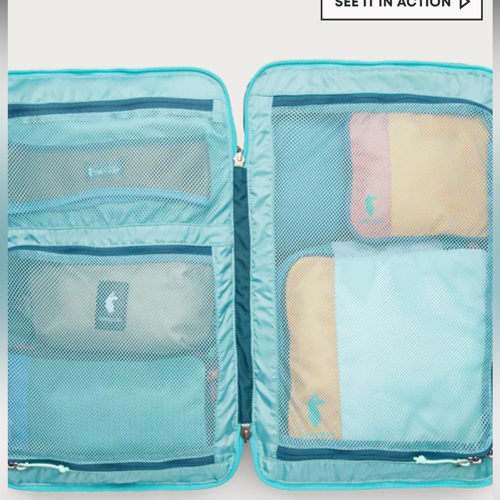 Cotopaxi Allpa 35L Travel Pack in Blue Spruce/Abyss - Picture 3 of 15